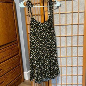 Lemon slip dress